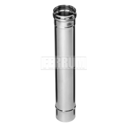 Дымоход Ferrum 0,5 м (430/0,8 мм) Ø 200